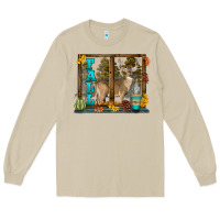 Mushroom White Tailed Buck Fall Long Sleeve Tee - LillyAllenDesigns