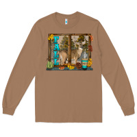 Toasted Coconut White Tailed Buck Fall Long Sleeve Tee - LillyAllenDesigns
