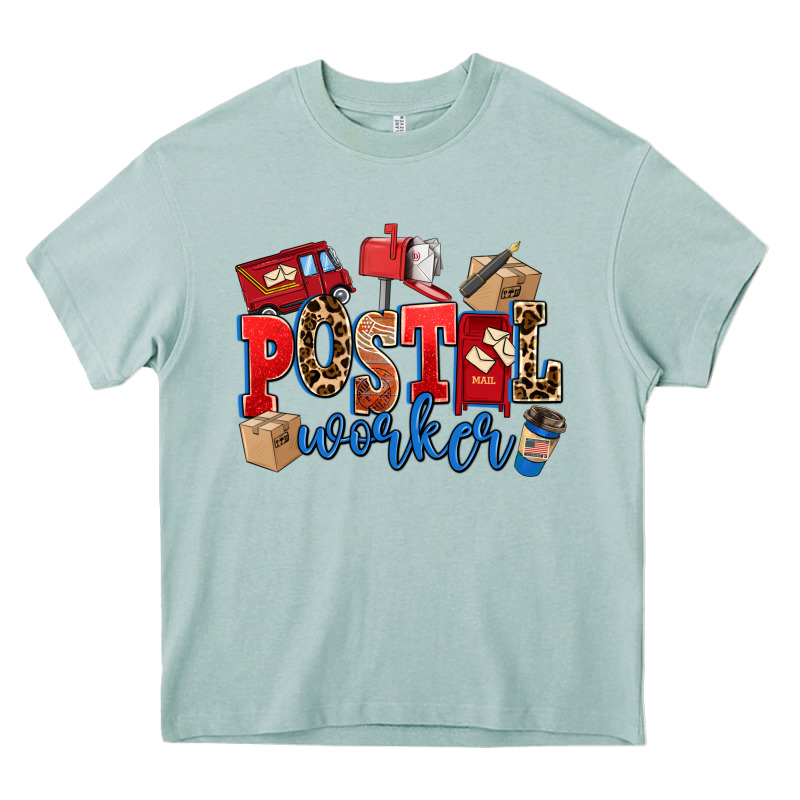 Postal Worker Heavy Core Tee by AdoDesignShop | Teevron