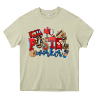 Mossy postal worker Heavy Core Tee - AdoDesignShop