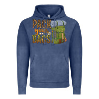 Vintage Denim pack your bags Vintage Hoodie - NancyCooperArtShop