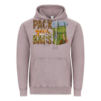 Vintage Zinc pack your bags Vintage Hoodie - NancyCooperArtShop