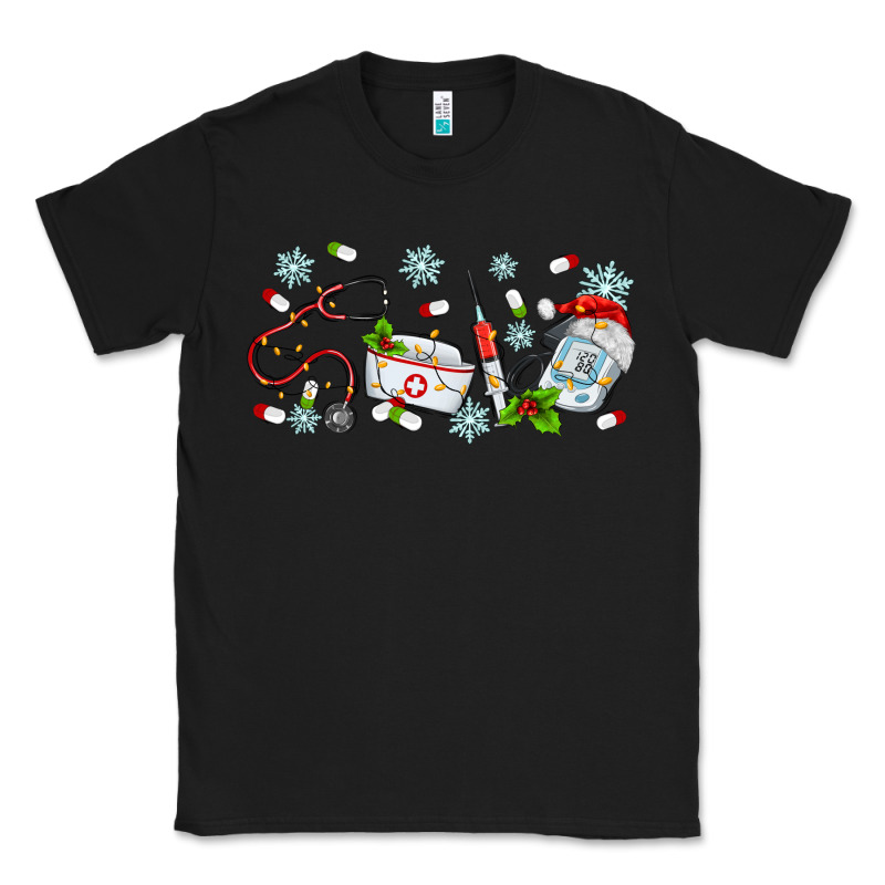 Christmas Nurse Classic Tee by MaliasSmallBusiness | Teevron