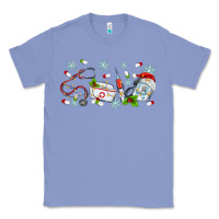 Colony Blue christmas nurse Classic Tee - MaliasSmallBusiness