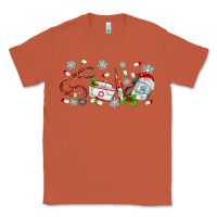 Copper christmas nurse Classic Tee - MaliasSmallBusiness