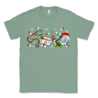 Sage christmas nurse Classic Tee - MaliasSmallBusiness