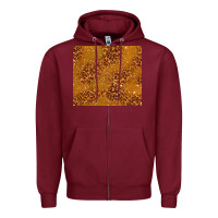 Glitter Cowhide Zipper Hoodie | Teevron