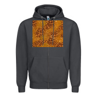 Smoke glitter cowhide Zipper Hoodie - TumblerDesignByShophia
