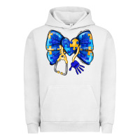 Pigment Lunar Rock Down Syndrome Ribbon Urban Hoodie - CowhideDigitalArt