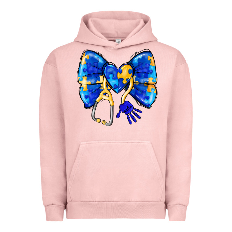 Down Syndrome Ribbon Urban Hoodie by CowhideDigitalArt | Teevron
