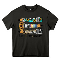 Asphalt western pencils teach love inspire Heavy Core Tee - JahusDesignShop