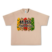 Burro merry christmas brushstrokes Urban Heavy Tee - MaliasSmallBusiness