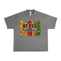 Tornado merry christmas brushstrokes Urban Heavy Tee - MaliasSmallBusiness