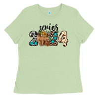 Matcha Western Senior 2024 cow Ladies Tee - RanaPortraitStore