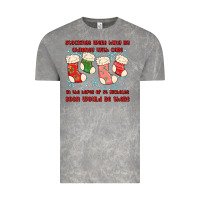 Cloud Rock stockings were hung by chimney Vintage Tee - MaliasSmallBusiness