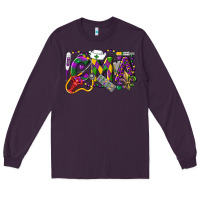 Plum CMA Certified Medical Assistant Mardi Gras Long Sleeve Tee - LillyAllenDesigns