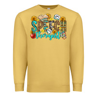 Antique Gold speech therapist Premium Sweatshirt - OliviaCreatesArt