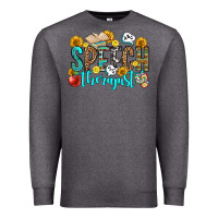 Charcoal Heather speech therapist Premium Sweatshirt - OliviaCreatesArt
