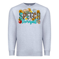 Heather Grey speech therapist Premium Sweatshirt - OliviaCreatesArt