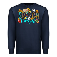 Navy speech therapist Premium Sweatshirt - OliviaCreatesArt