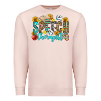 Pale Pink speech therapist Premium Sweatshirt - OliviaCreatesArt