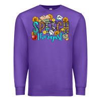 Purple speech therapist Premium Sweatshirt - OliviaCreatesArt