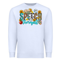 White speech therapist Premium Sweatshirt - OliviaCreatesArt