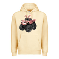 Pina Colada Easter monster truck Easter Day Premium Hoodie - HowdyJamesFarm