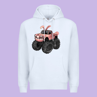 Easter Monster Truck Easter Day Premium Hoodie Designed By Howdyjamesfarm