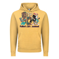 Vintage Mustard pca patient care assistant western Vintage Hoodie - NancyCooperArtShop