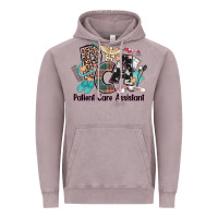 Vintage Zinc pca patient care assistant western Vintage Hoodie - NancyCooperArtShop