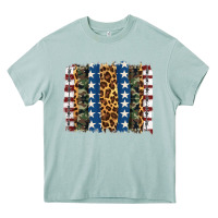 Arona usa army pattern brushstroke Heavy Core Tee - Artiststas