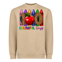 Mushroom 100 colorful day s Heavyweight Sweatshirt - Artiststas