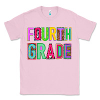 Bubblegum Pink fourth grade Classic Tee - NancyCooperArtShop