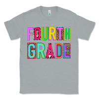 Heather Grey fourth grade Classic Tee - NancyCooperArtShop