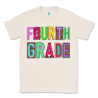 Natural fourth grade Classic Tee - NancyCooperArtShop