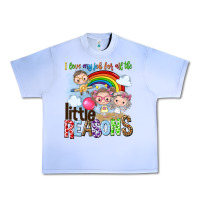 Grape Ice i love my job for all the little reasons Urban Heavy Tee - NancyCooperArtShop