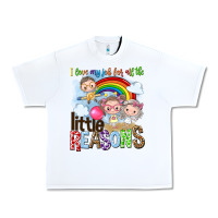 White i love my job for all the little reasons Urban Heavy Tee - NancyCooperArtShop
