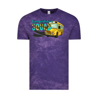 Cloud Purple transportation squad Vintage Tee - NancyCooperArtShop