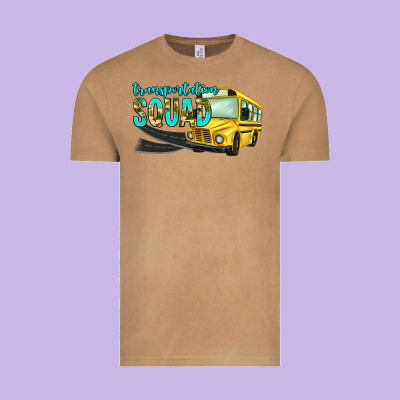Transportation Squad Vintage Tee Designed By Nancycooperartshop