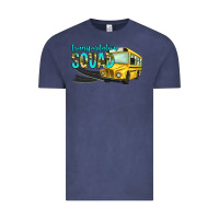 Vintage Denim transportation squad Vintage Tee - NancyCooperArtShop