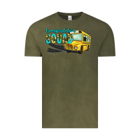 Vintage Olive transportation squad Vintage Tee - NancyCooperArtShop