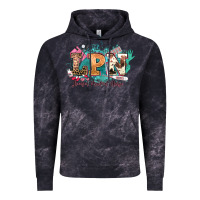 Cloud Black lpn licensed practical nurse western Vintage Hoodie - NancyCooperArtShop