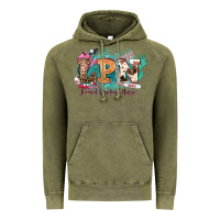 Vintage Olive lpn licensed practical nurse western Vintage Hoodie - NancyCooperArtShop