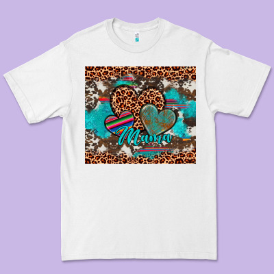 Hearts Mama Premium Tee Designed By Artiststas