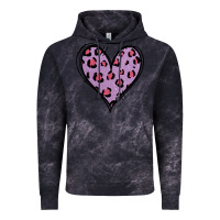 Cloud Black Glitter Purple Leopard Heart Vintage Hoodie - Jasminsmagicworld