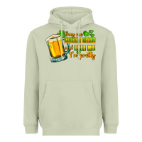 Matcha Buy me green beer and tell me i'm pretty Heavyweight Hoodie - CowGirlArtShop