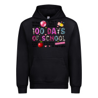 Black 100 days of school Urban Hoodie - LillyAllenDesigns