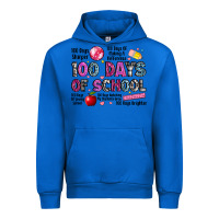 Cobalt 100 days of school Urban Hoodie - LillyAllenDesigns