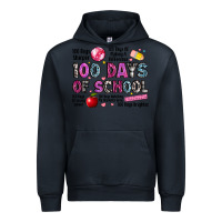 Navy 100 days of school Urban Hoodie - LillyAllenDesigns